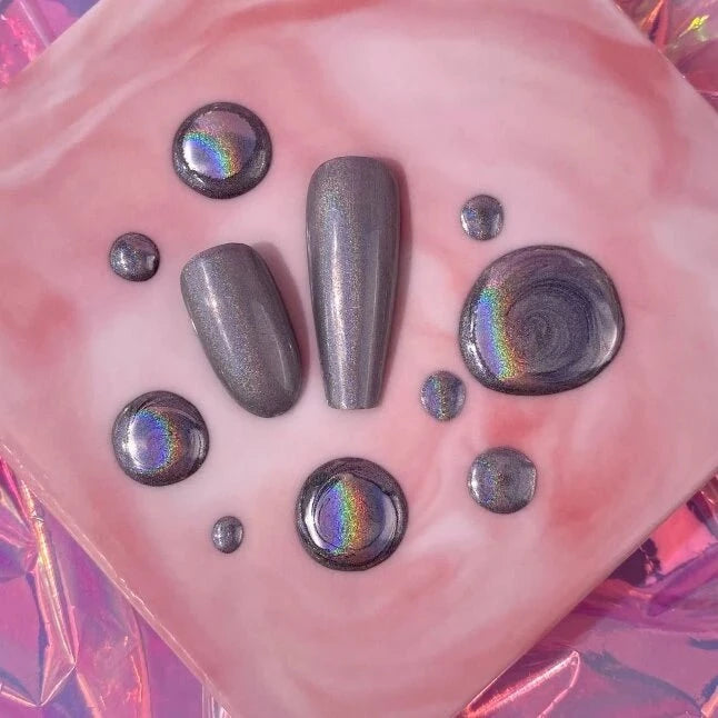 LUNA Holographic Metallic Gel, 5ml - SimDi Beauty
