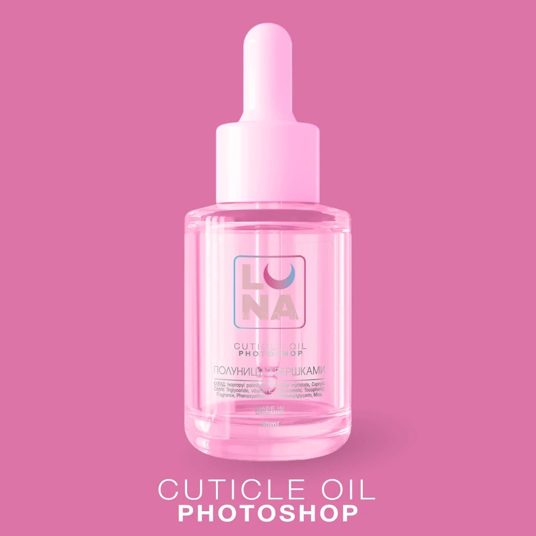 LUNA Photoshop Droge Nagelriemolie, AARDBEI 30ml - SimDi Beauty