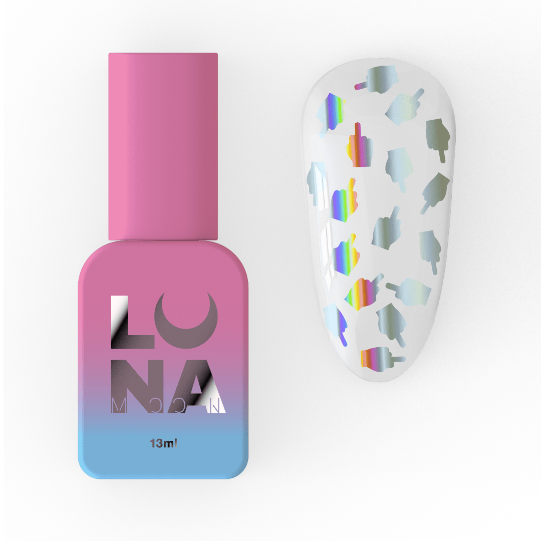 LUNA Top Coat F*CK HATERS 13ml - SimDi Beauty
