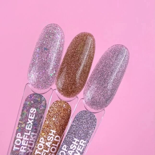 LUNA Top Coat Flash GOUD 13ml - SimDi Beauty