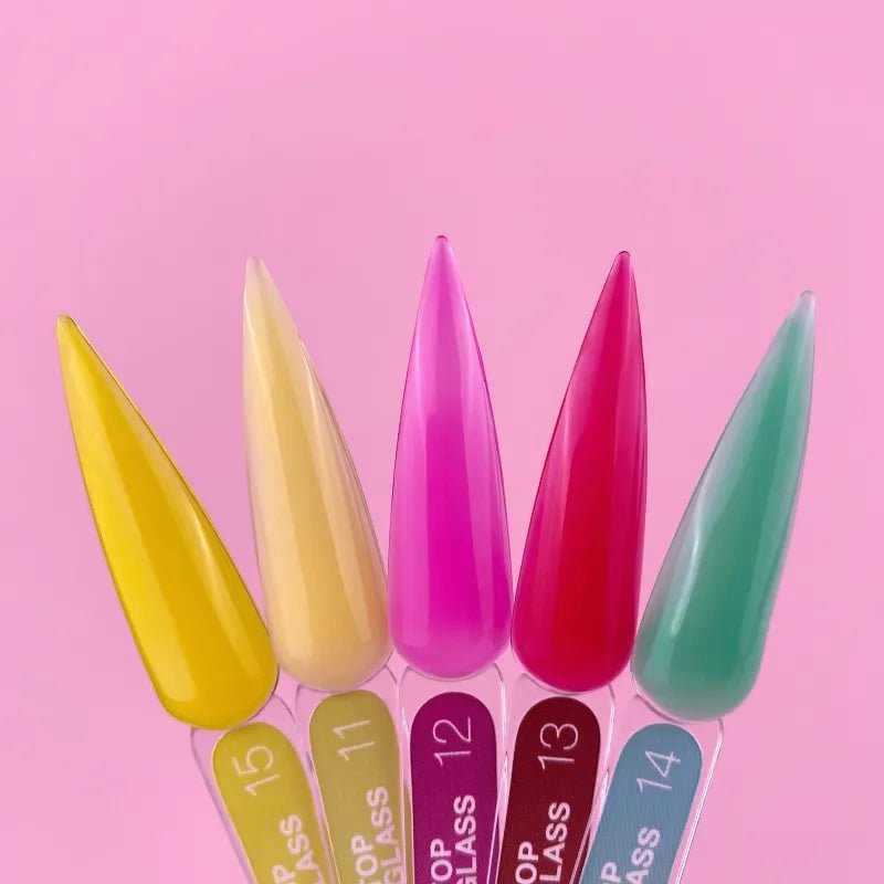 LUNA Top Coat GLASS nr12, 13ml - SimDi Beauty