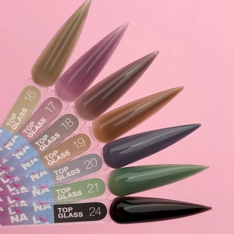 LUNA Top Coat GLASS nr20, 13ml - SimDi Beauty