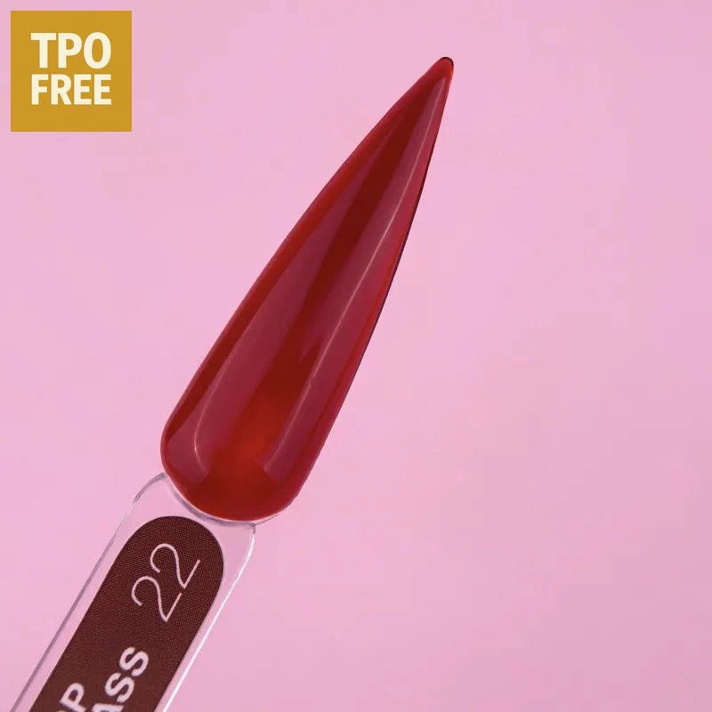 LUNA Top Coat GLASS nr22, 13ml - SimDi Beauty