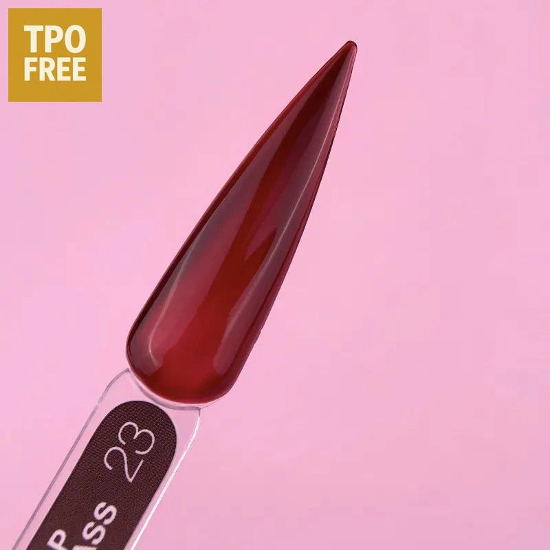 LUNA Top Coat GLASS nr23, 13ml - SimDi Beauty