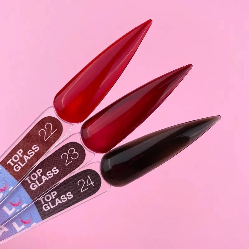 LUNA Top Coat GLASS nr23, 13ml - SimDi Beauty