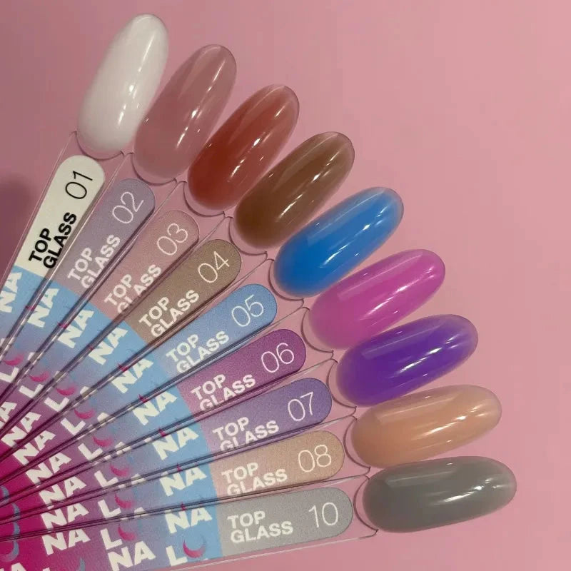 LUNA Top Coat GLASS nr5, 13ml - SimDi Beauty