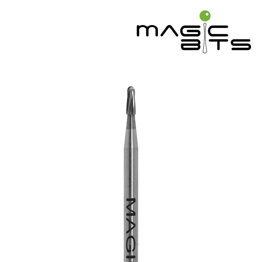 MAGIC BITS carbide conisch bit voor kunstnagels met scherpe punt voor nauwkeurig vijlen