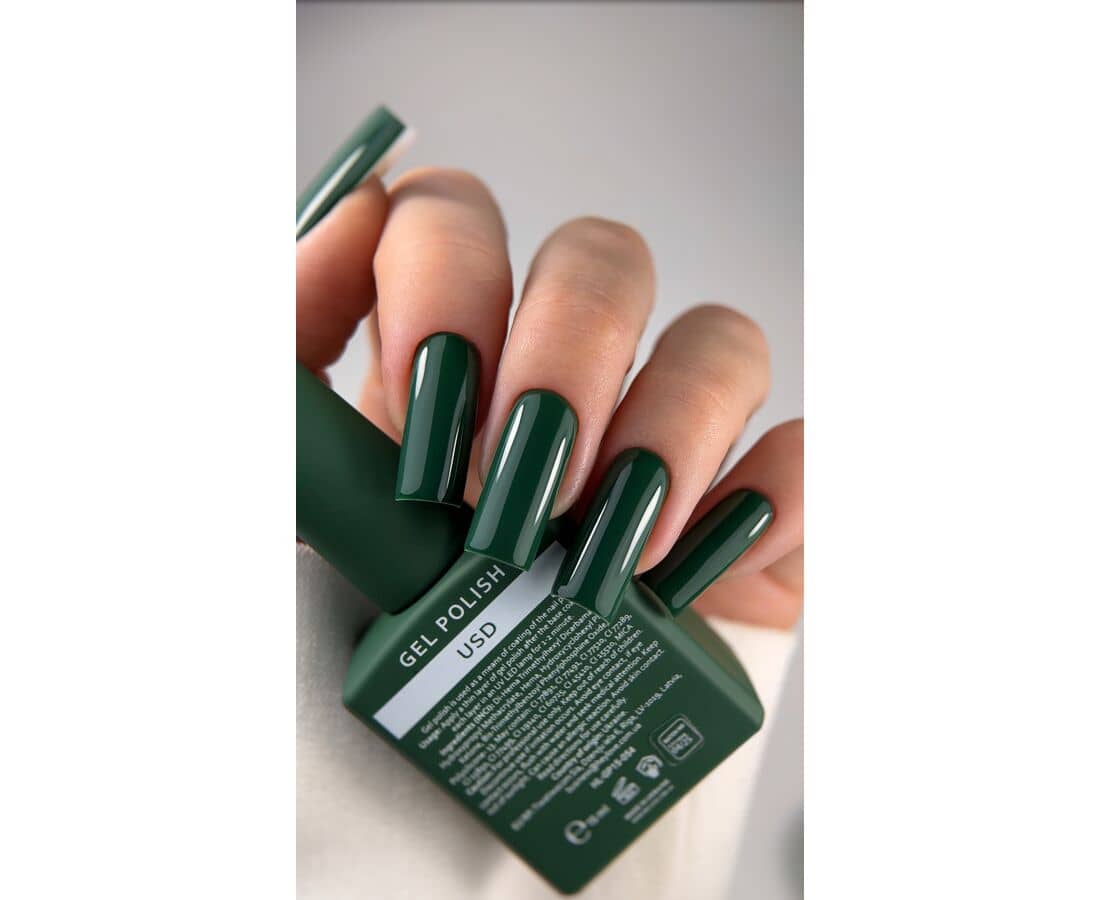 HEYLOVE gellak 15ml kopen, donkergroen, voor nagelstyling