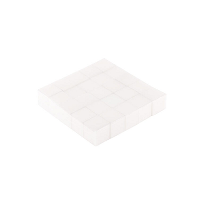 Mini polijstblokken 100/100 in wit voor een gladde afwerking van nagels en oppervlakken