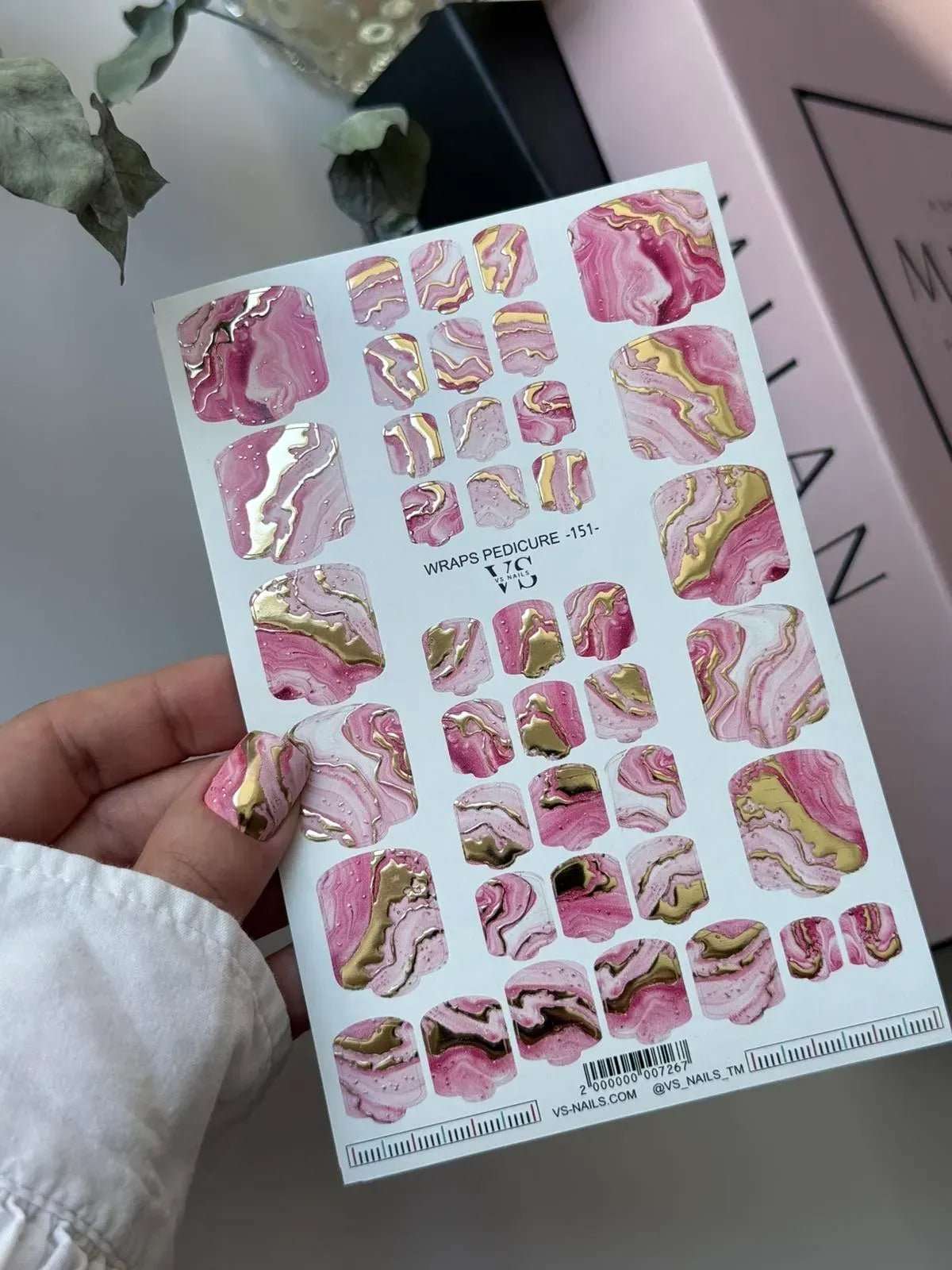 Nailwraps Pedicure - SimDi Beauty