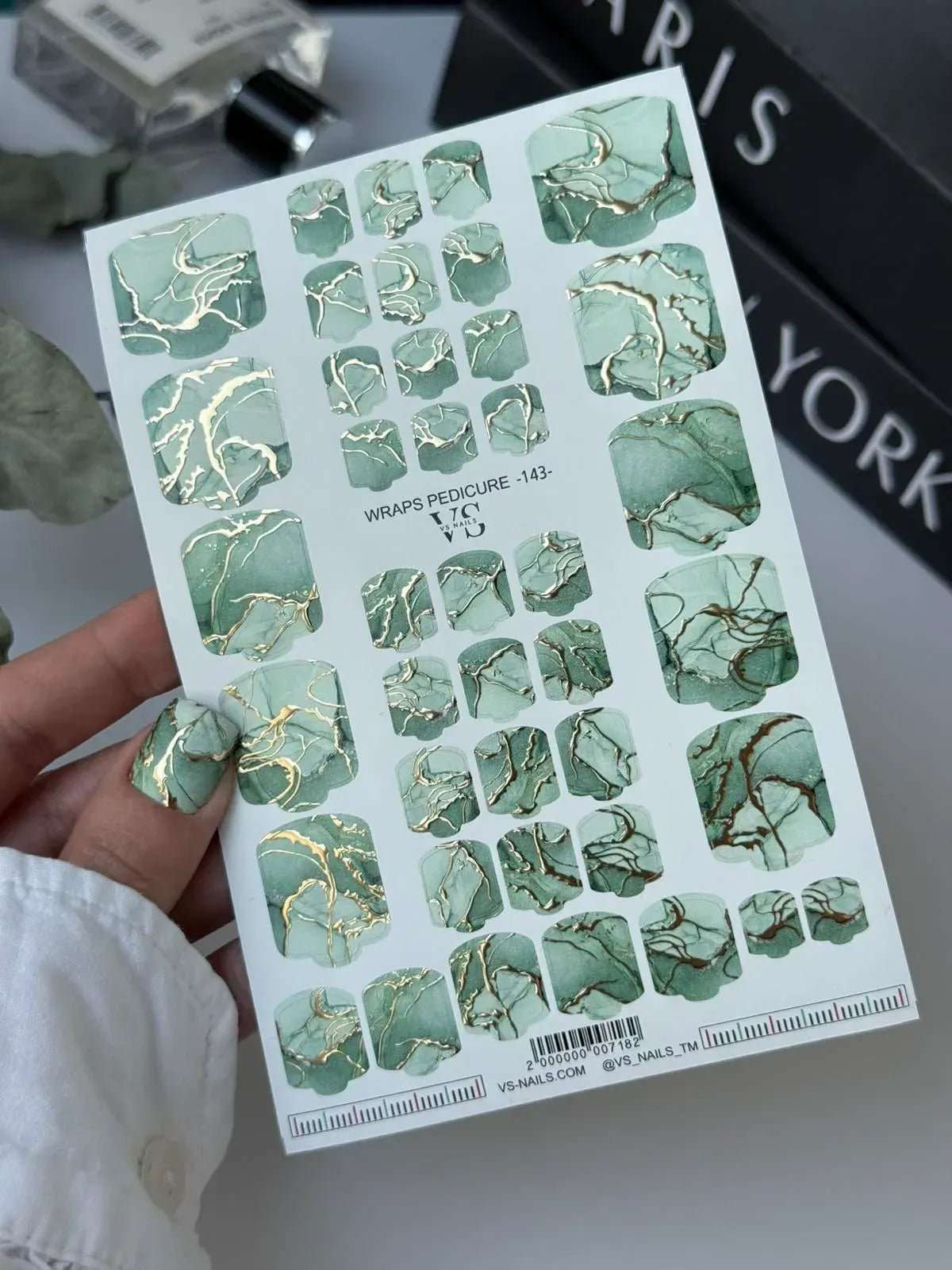 Nailwraps Pedicure - SimDi Beauty