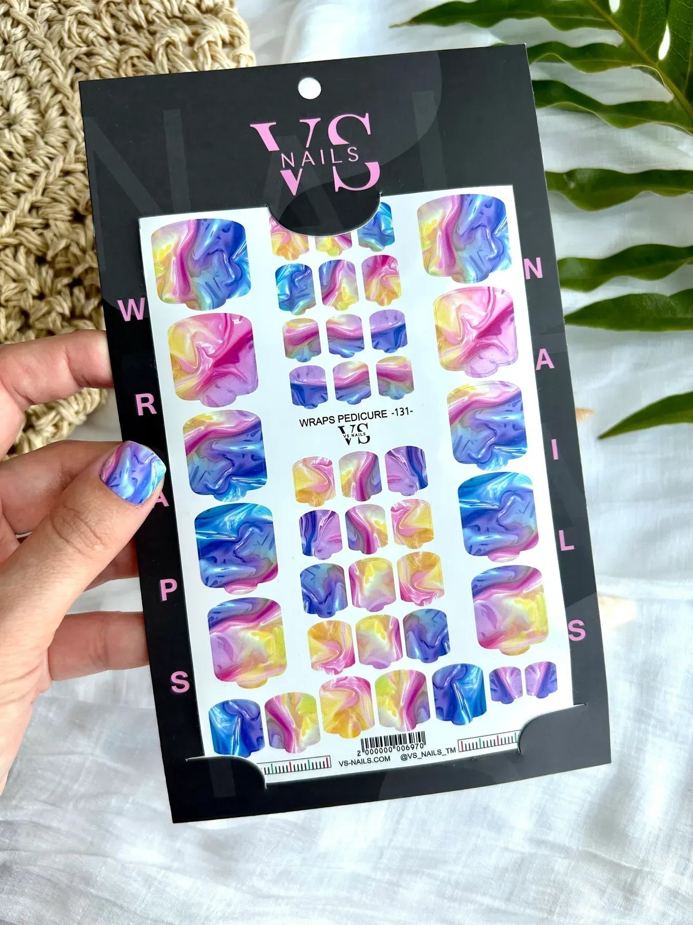 Nailwraps Pedicure - SimDi Beauty