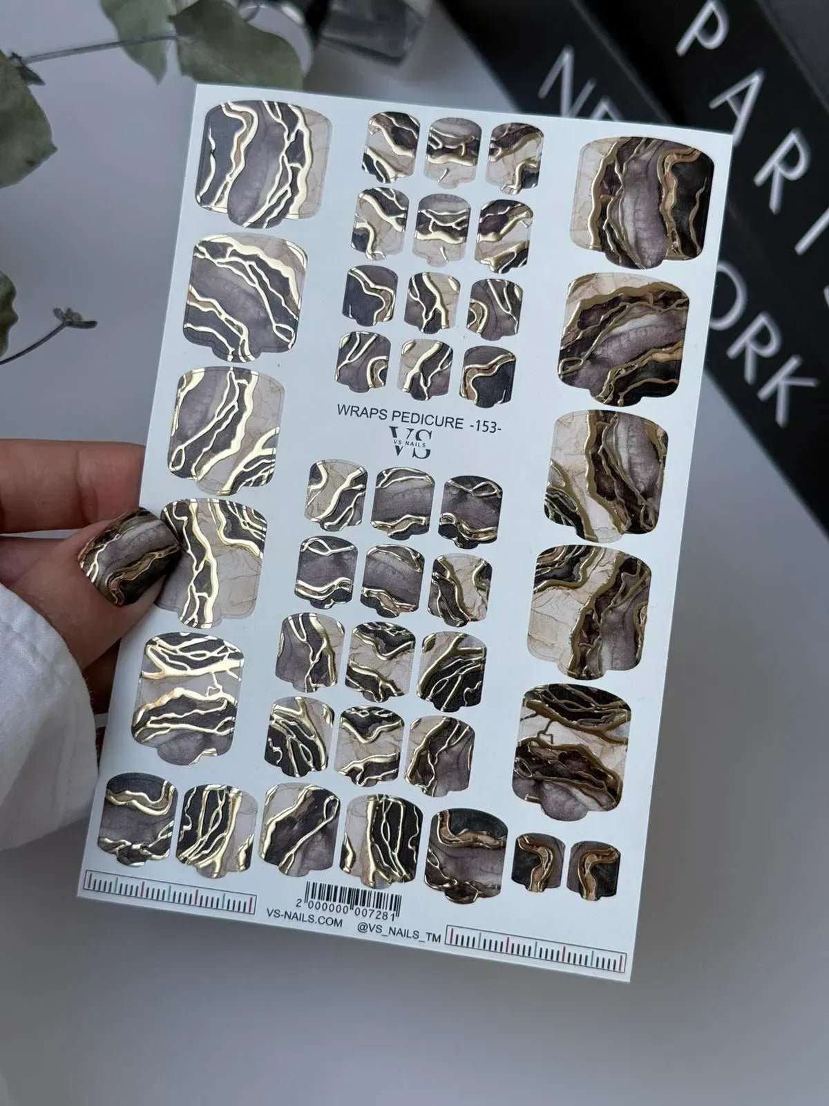 Nailwraps Pedicure - SimDi Beauty