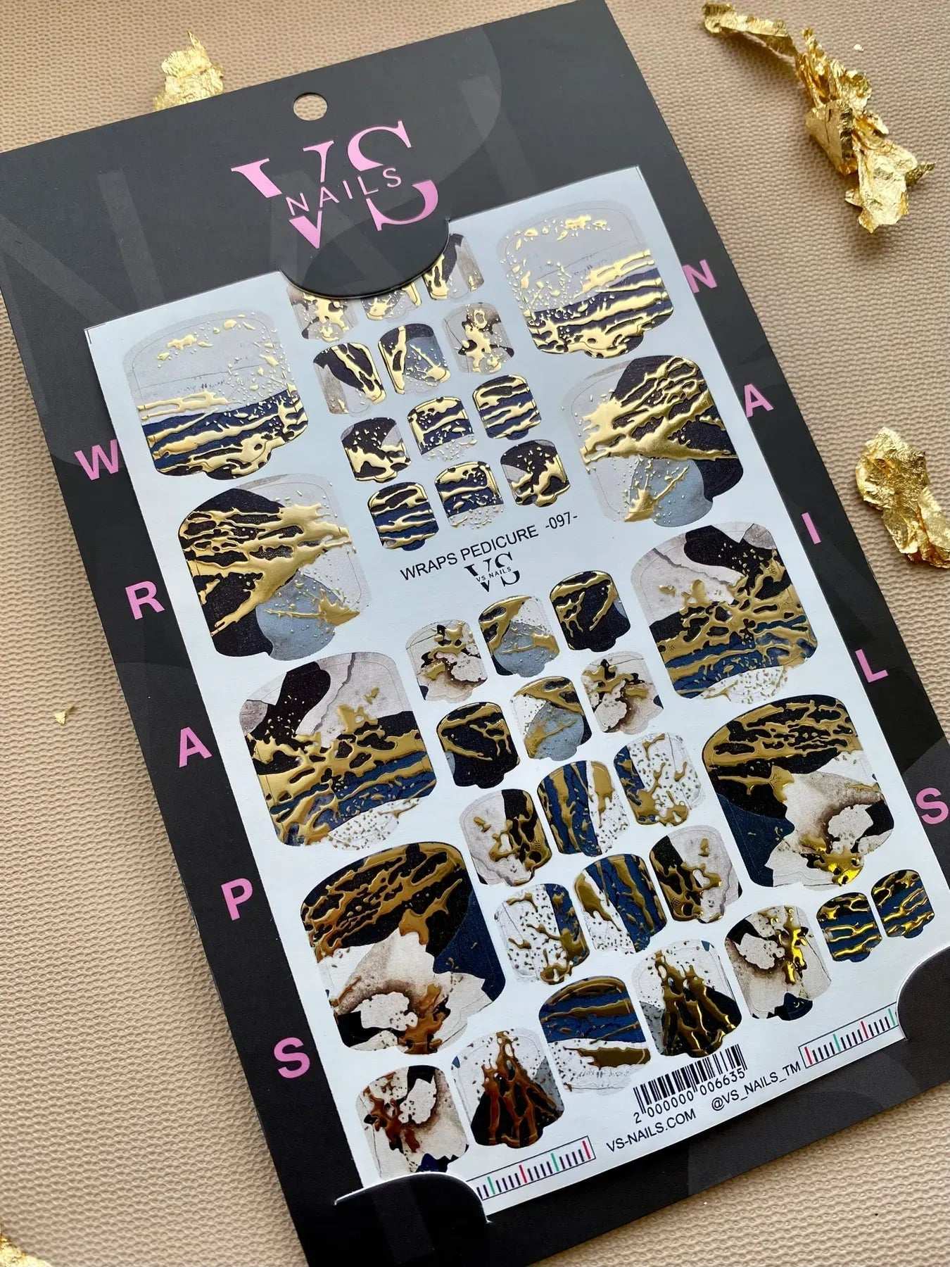 Nailwraps Pedicure - SimDi Beauty