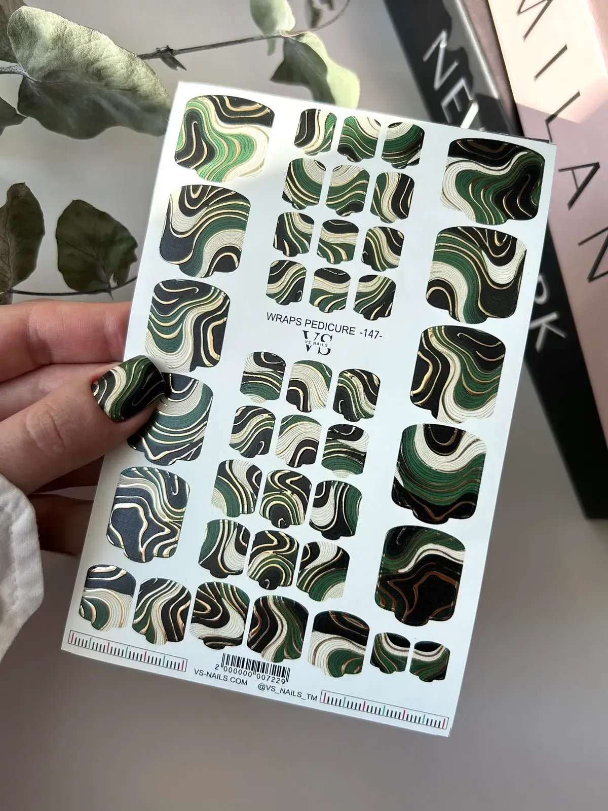 Nailwraps Pedicure - SimDi Beauty