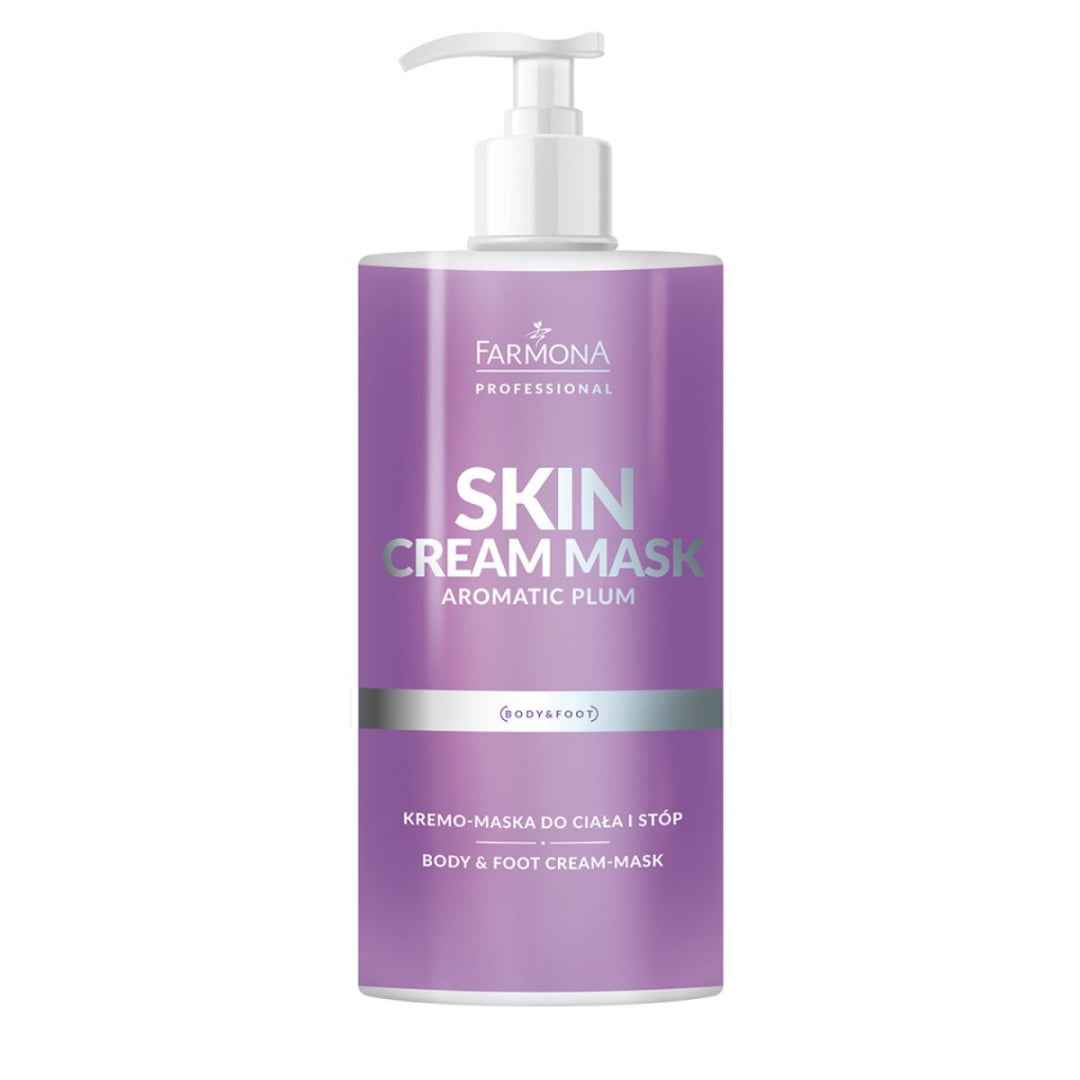 FARMONA SKIN Body And Foot Cream Mask AROMATIC PLUM 500ml