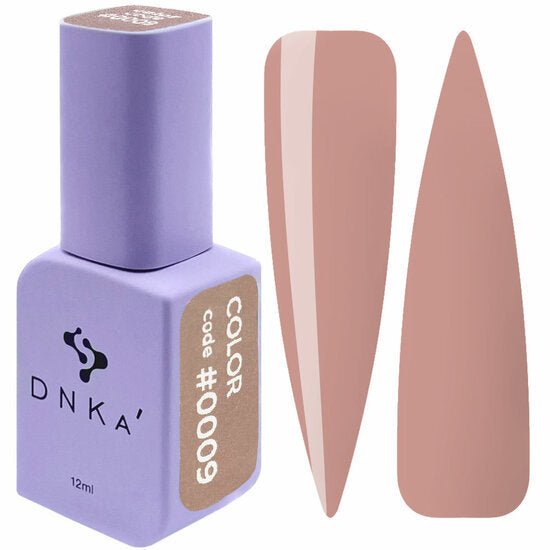 Professionele nagellak groothandel lila lakje kleurcode 0009 met nail art voorbeeld