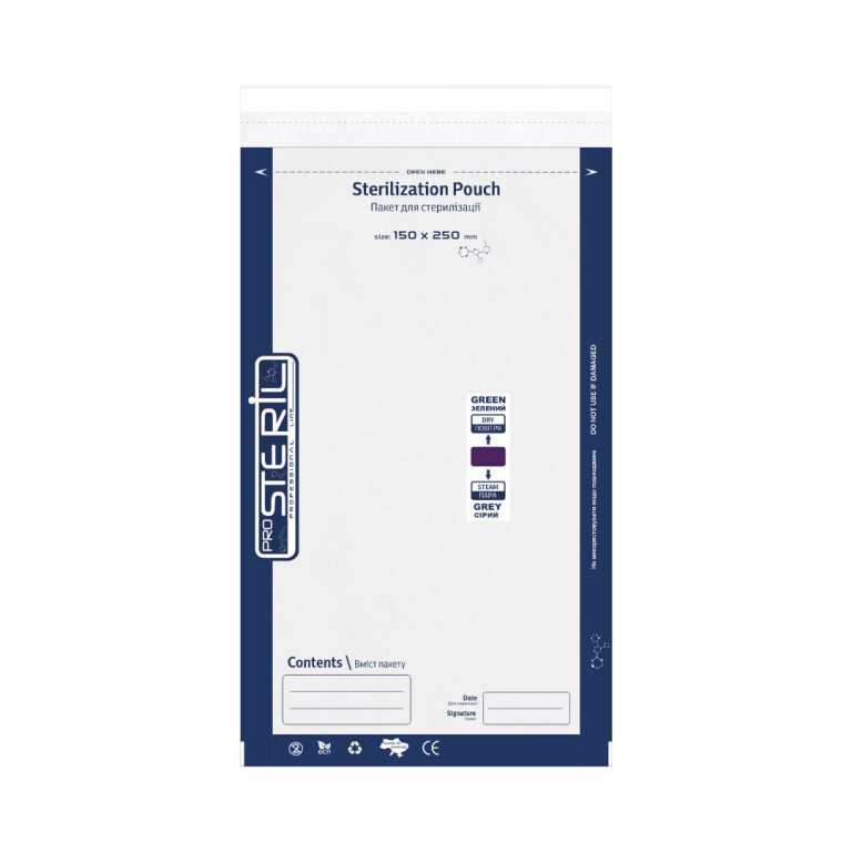 PROSTERIL Sterilisatiezakken Combi DRY/STEAM – Papier/Folie 100 stuks - SimDi Beauty