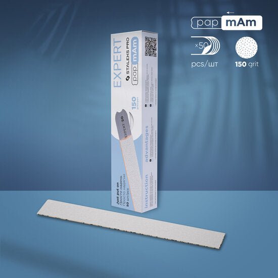 STALEKS vijlen papmAm dfce met 150 grit voor professionele nagelverzorging en manicure