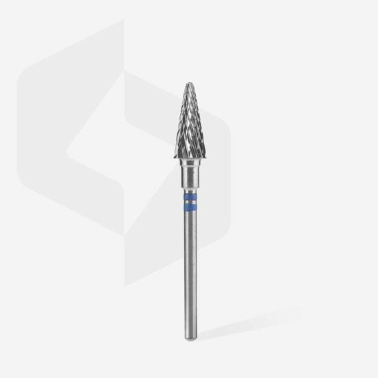 STALEKS Carbide Frees Bitje Voor Linkshandig Conus - Kegel Blauw 6.0mm - 14mm - SimDi Beauty