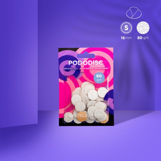 STALEKS Pododisc Pro Refil Pads S, 50 stuks - SimDi Beauty