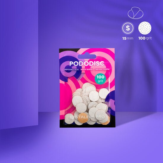 STALEKS Pododisc Pro Refil Pads S, 50 stuks - SimDi Beauty