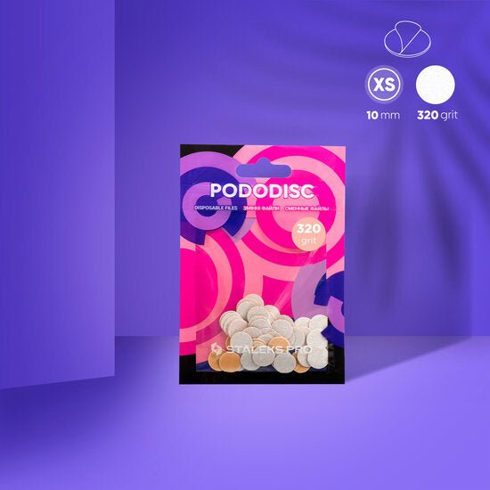 STALEKS Pododisc Pro Refil Pads XS, 50 stuks - SimDi Beauty