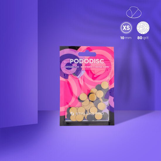 STALEKS Pododisc Pro Refil Pads XS, 50 stuks - SimDi Beauty