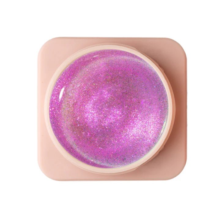Glitter roze gel voor nagels van Trendy Nails, ideaal voor trendy nagelproducten en nail art.