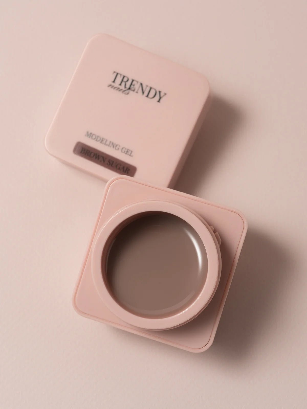 Trendy Nails gel modeling gel in de kleur Bruine Suiker voor een perfecte manicure