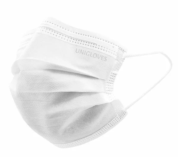 UNIGLOVES Mondmaskers Profil Plus, Type IIR 3 - laags - SimDi Beauty