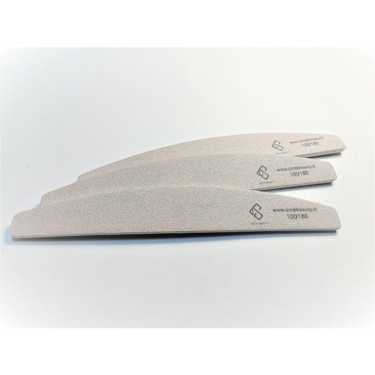 Wegwerp Nagelvijl SimDi Beauty Halve maan 100/180 25stuk - SimDi Beauty