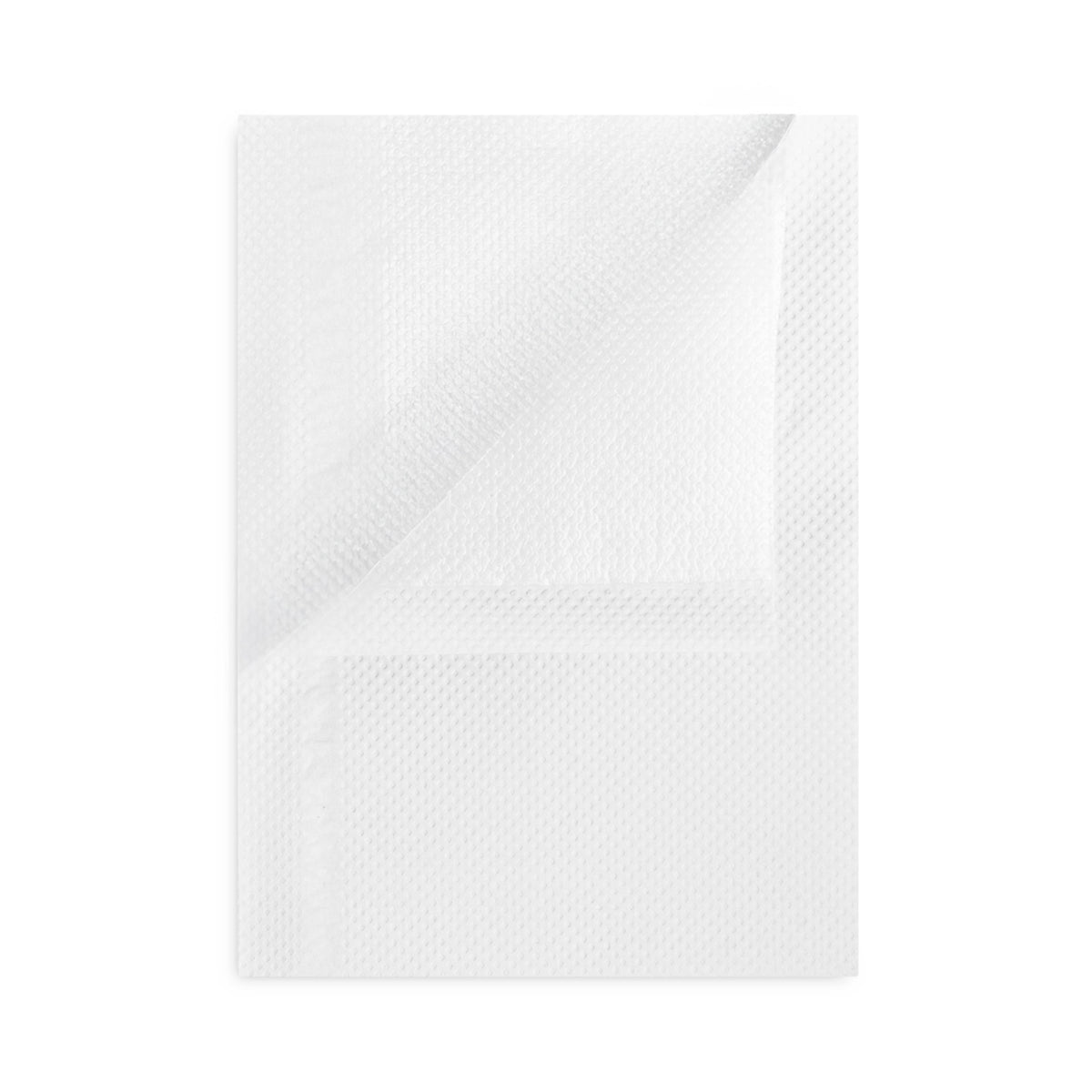 Wegwerp cosmetische placemats met folielaag MINI-MED Wit 33 x 45 cm (50 stuks)