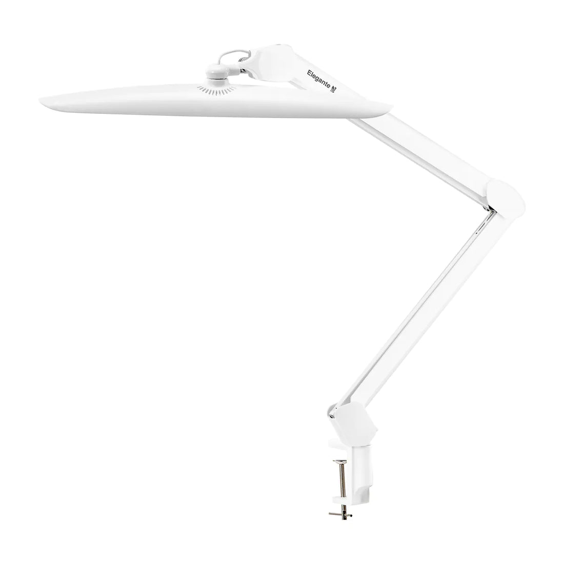 Elegante LED Werklamp met Tafelklem – Wit