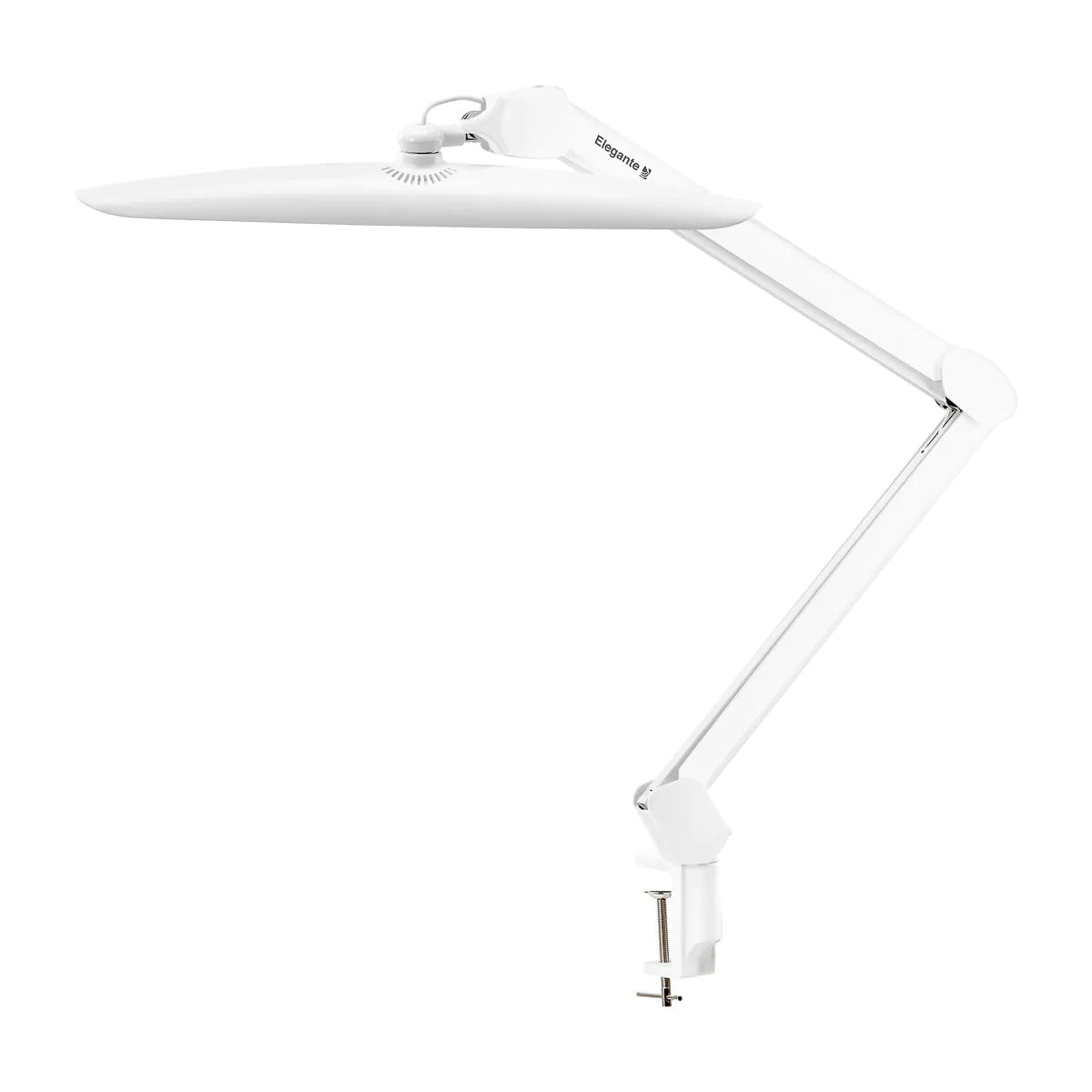 Elegante LED Werklamp met Tafelklem – Wit