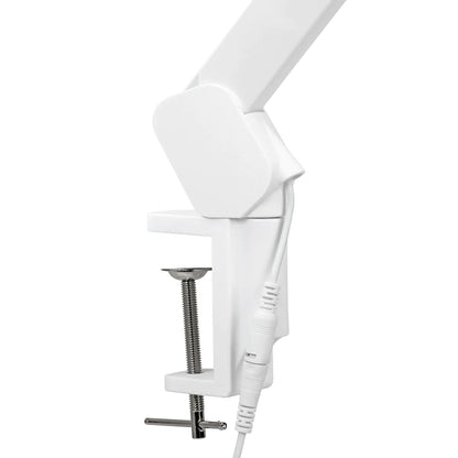Elegante LED Werklamp met Tafelklem – Wit