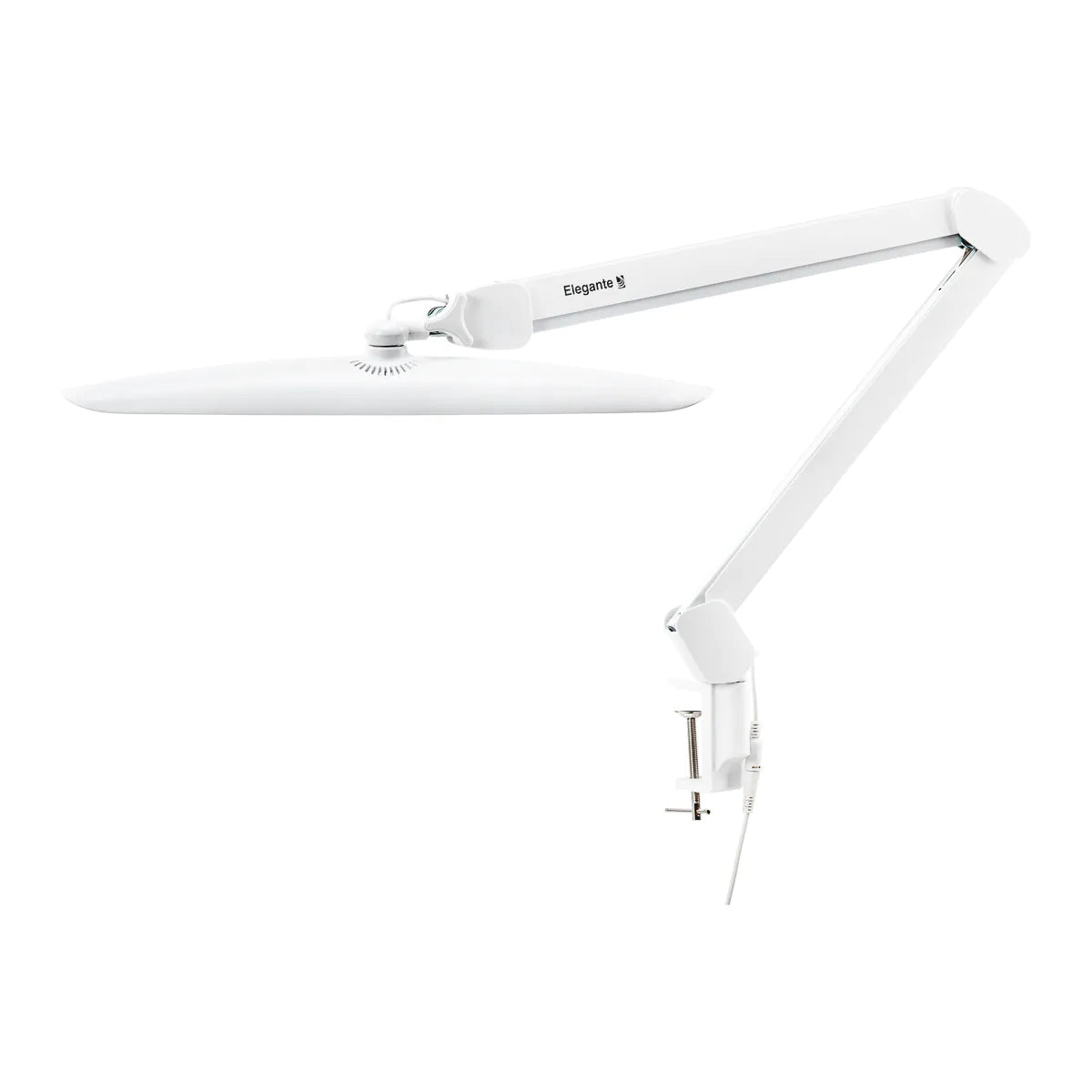 Elegante LED Werklamp met Tafelklem – Wit