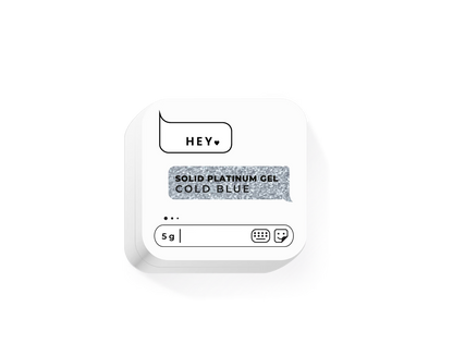 HEYLOVE Solid Platinum Gel COLD BLUE, 5g