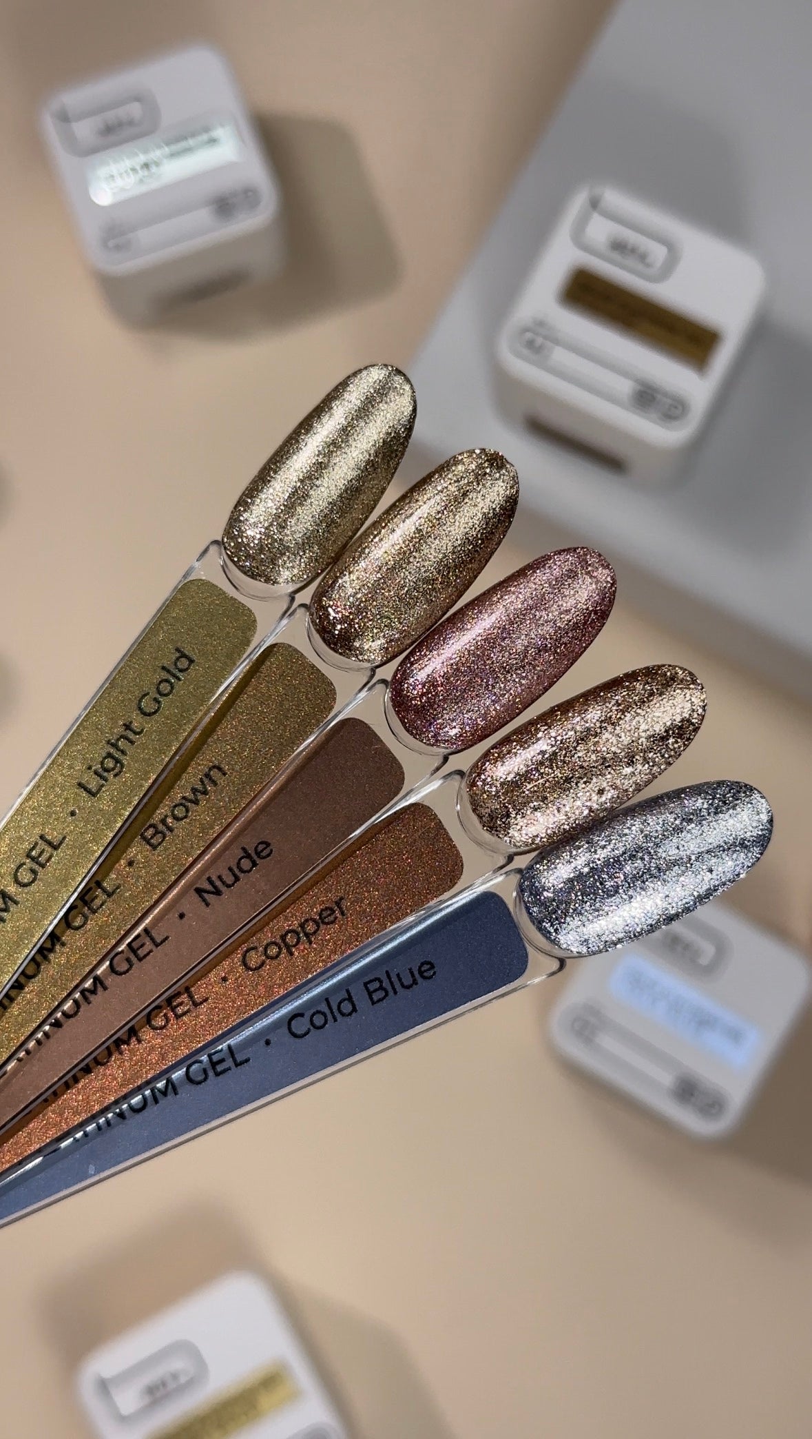 HEYLOVE Solid Gel Set 2, 5x5g