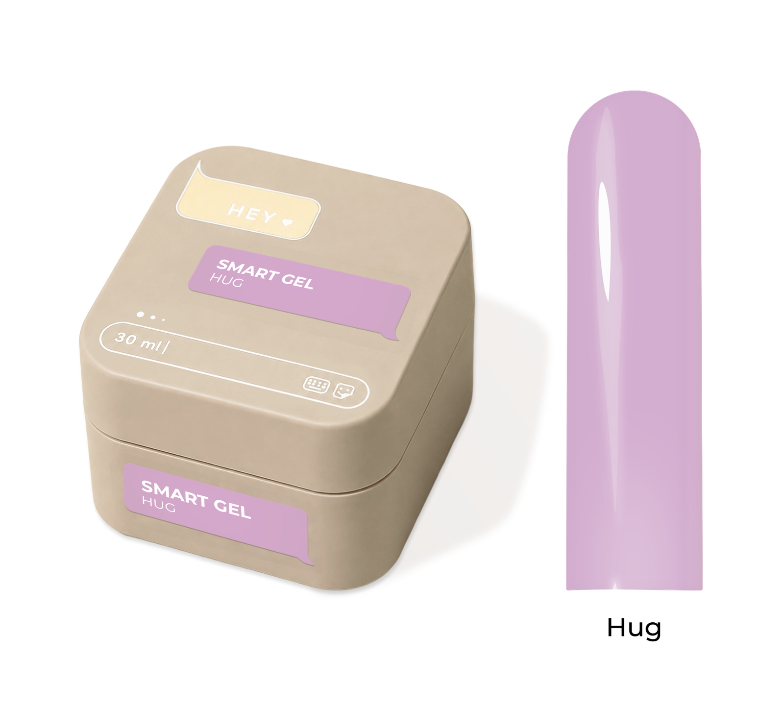 HEYLOVE Smart гель (BIAB) HUG