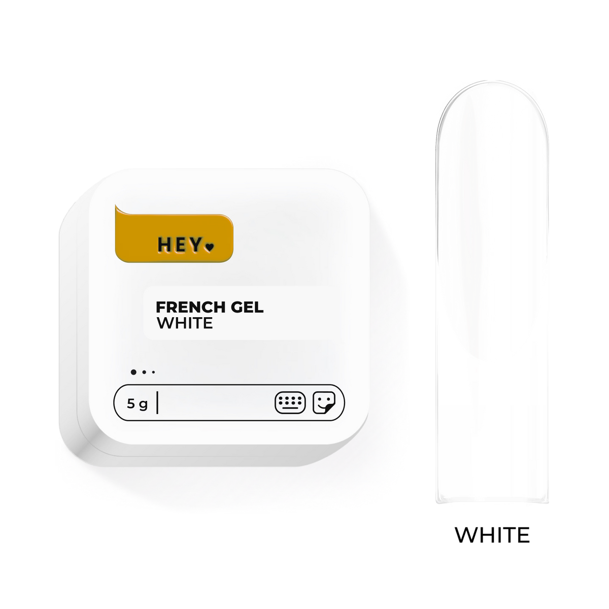 HEYLOVE French Gel WHITE, 5g