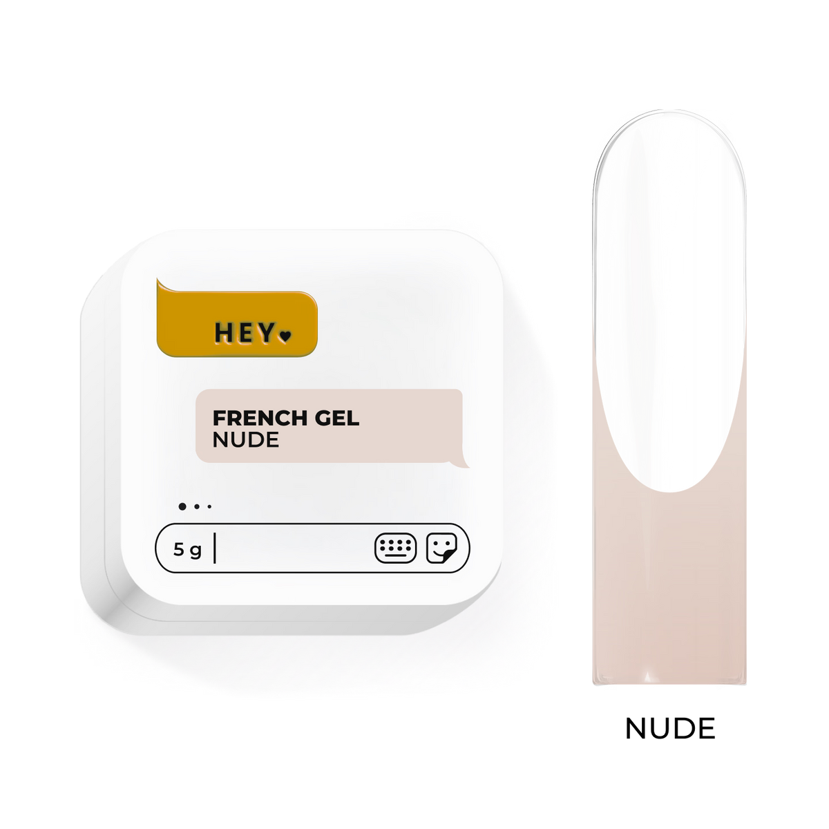 Французский гель HEYLOVE NUDE, 5g