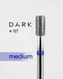 DARK Diamant Freesbitje 127, 3.2mm Cilinder Blauw/Medium