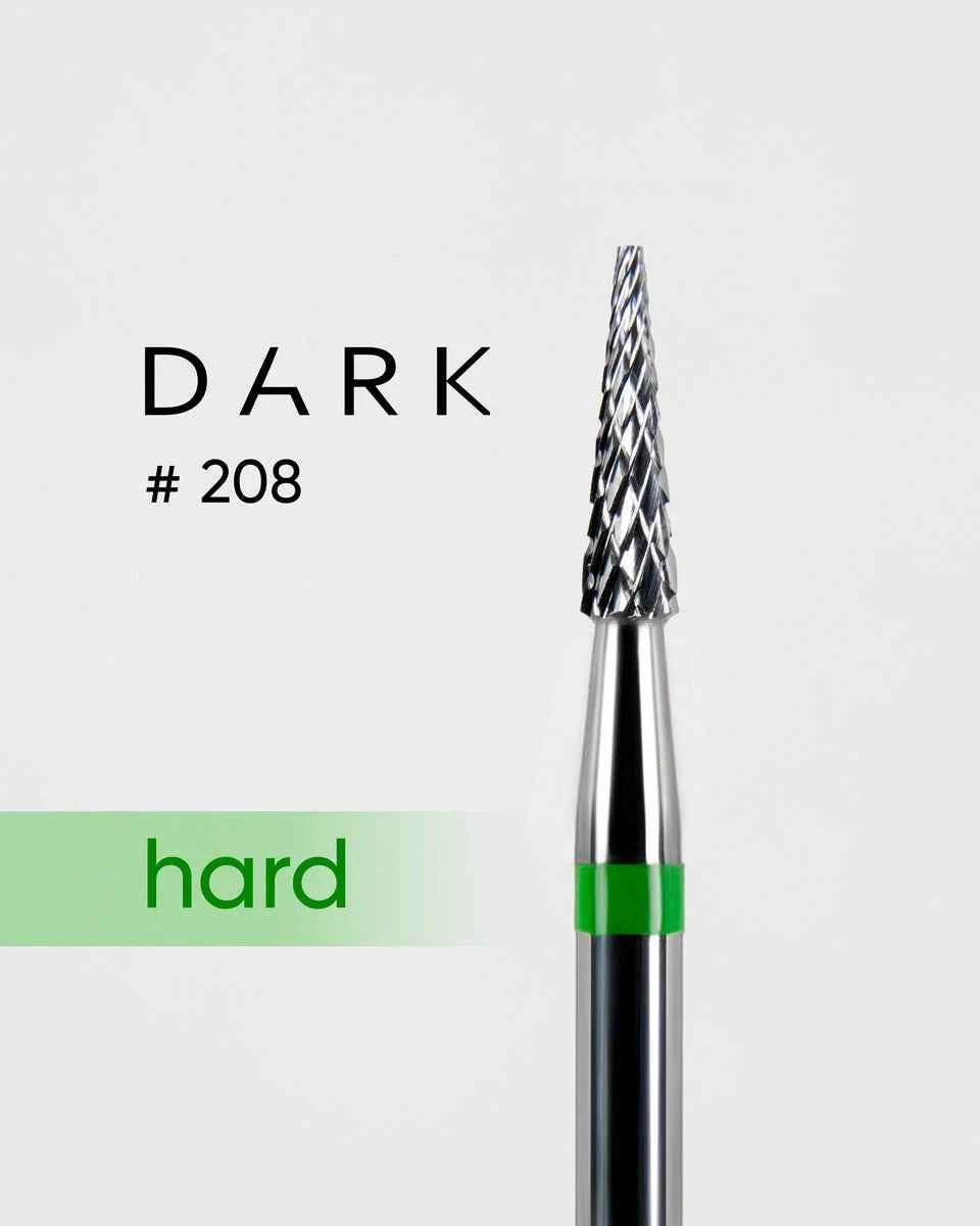 DARK Carbide Bitje 208, 2.3mm Groen/Grof