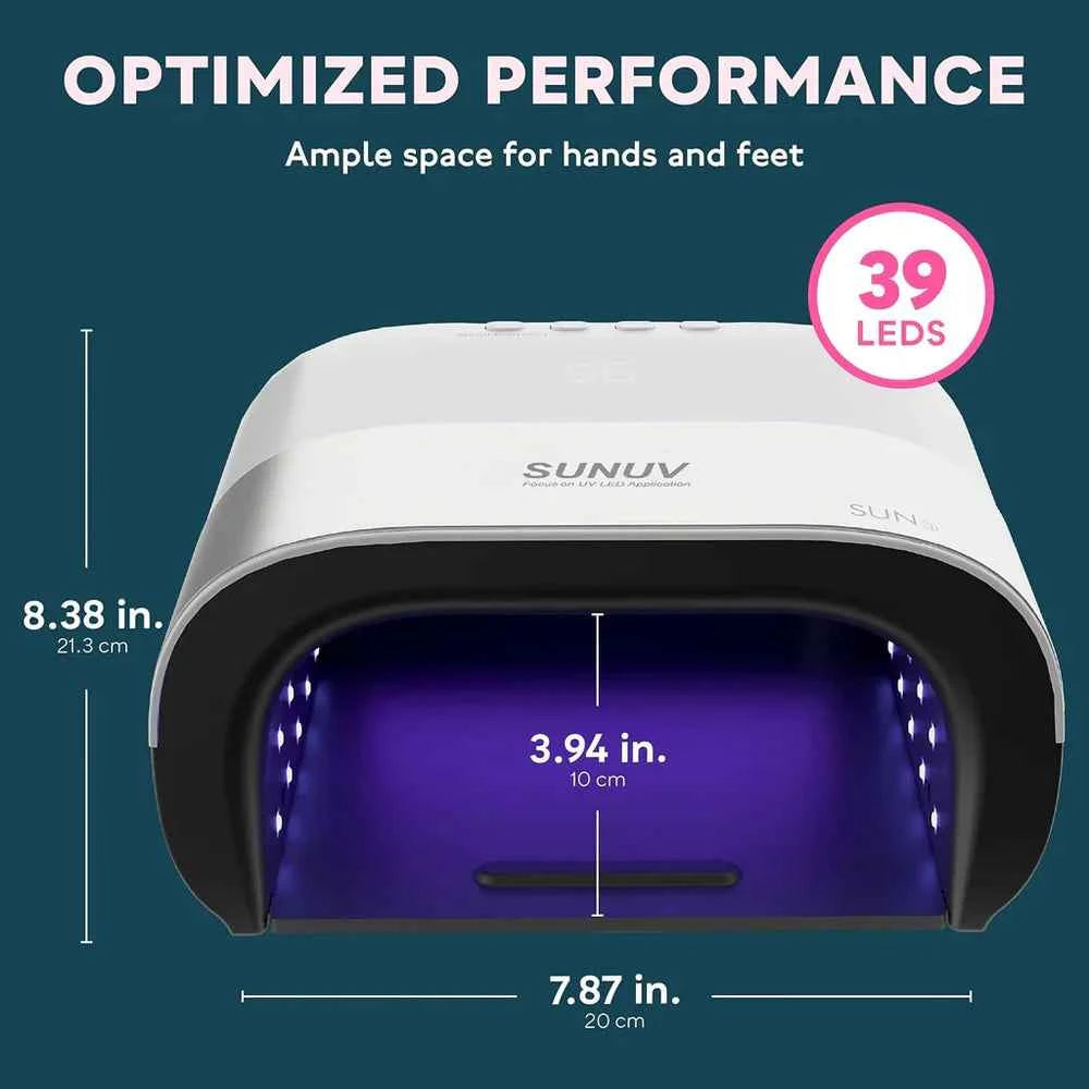 SUNUV Originele SUN3S 48W UV-LED lamp + Accu