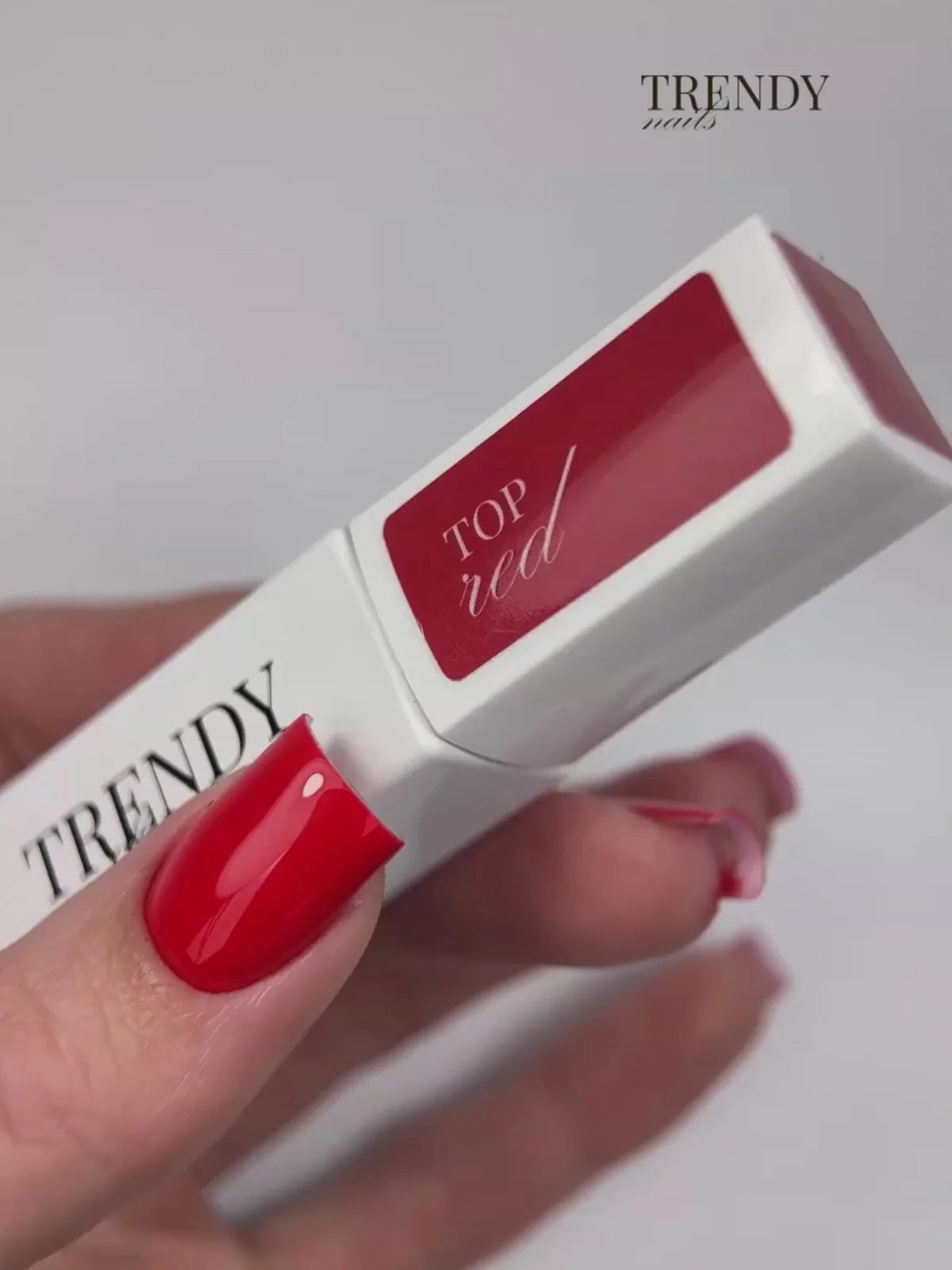 Top Coat RED HEMA/TPO Vrij, Trendy Nails