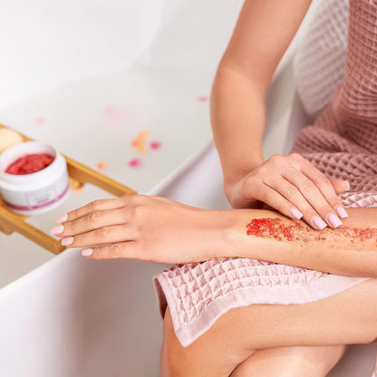 PHARM FOOT Derma Scraper | Смягчающий солево-сахарный пилинг с мочевиной и экстрактом ягод годжи | 200 грамм