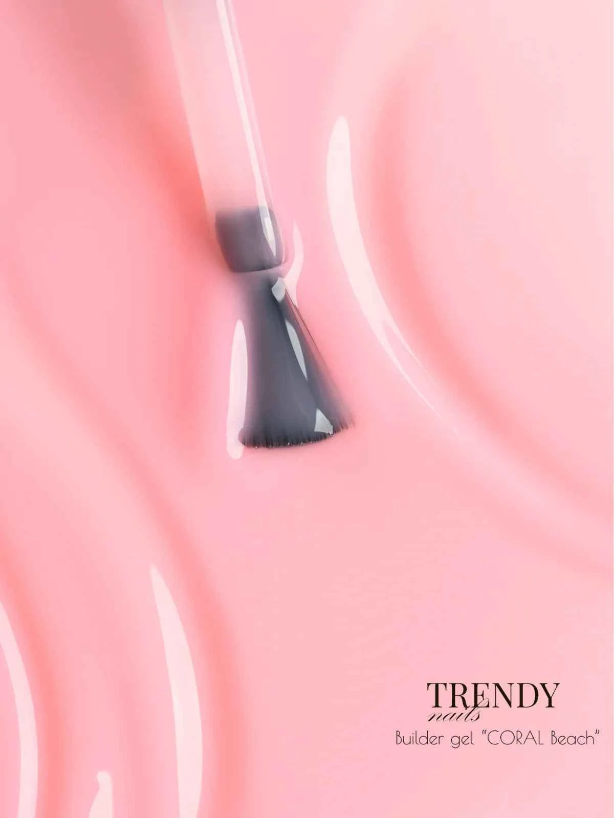 Builder Gel in a Bottle BEACH CORAL 15ml, Trendy Nails
