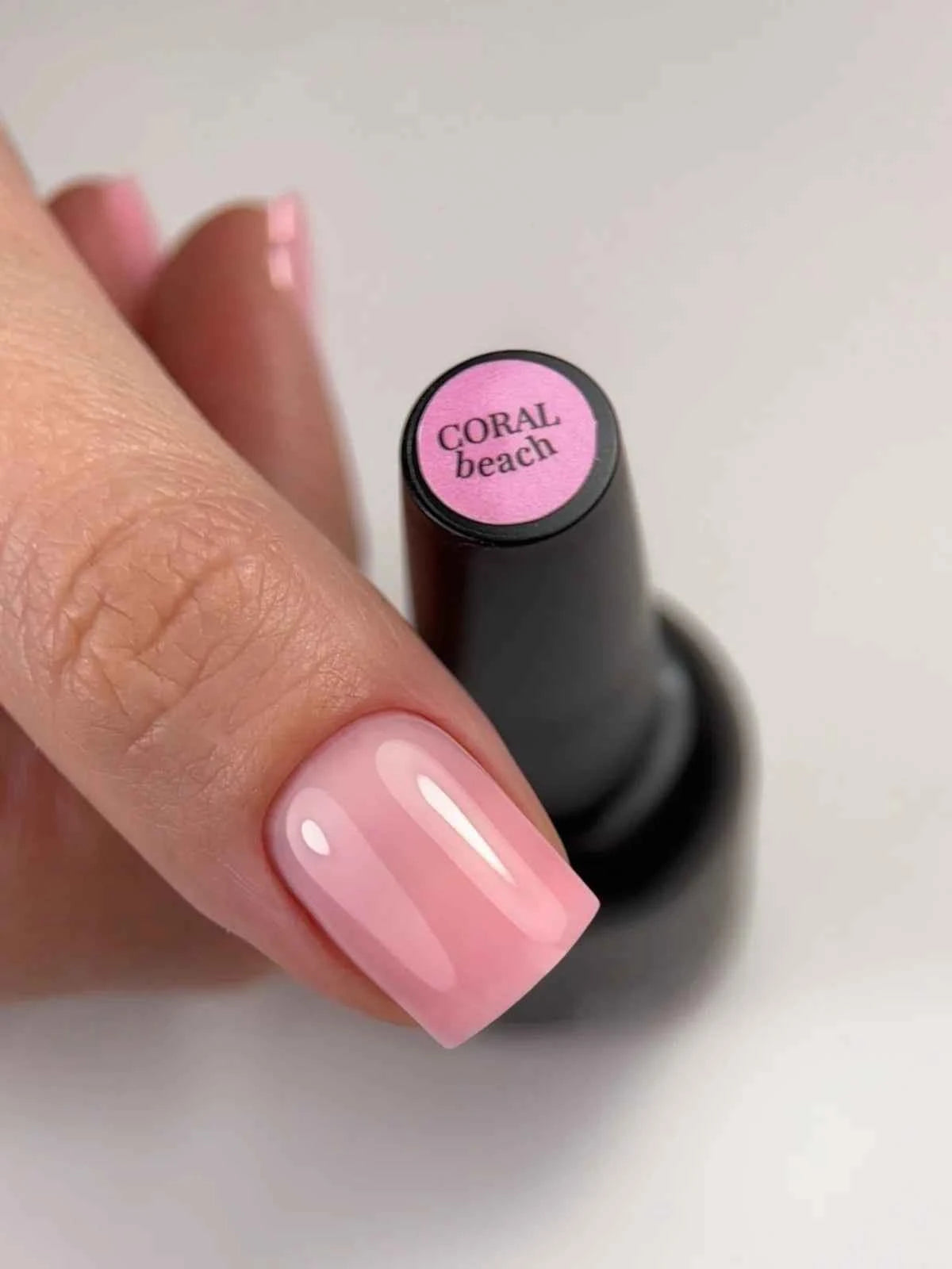 Builder Gel in a Bottle BEACH CORAL 15ml, Trendy Nails