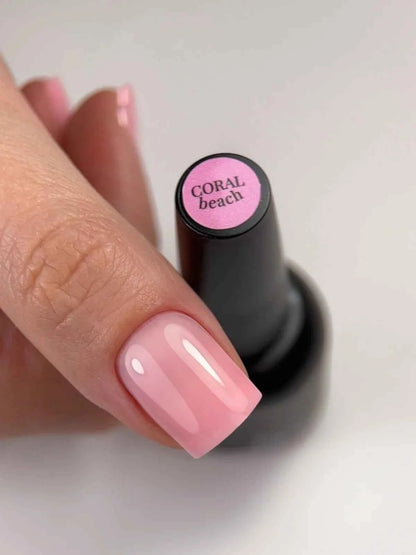 Builder Gel in a Bottle BEACH CORAL 15ml, Trendy Nails